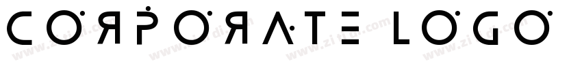 Corporate Logo Mediu字体转换